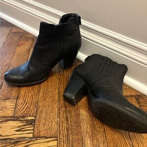 B. O. C. Black booties - size 9